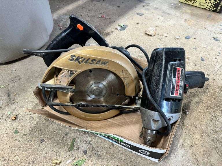 7" Circular Saw, 3/8" Drill, Works