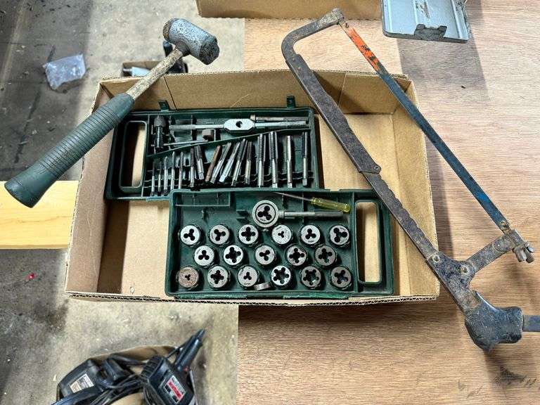 Tap and Dye Set, Hacksaw