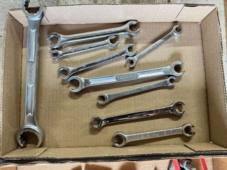 Flare Wrenches, Driver Bits, 2 Boxes