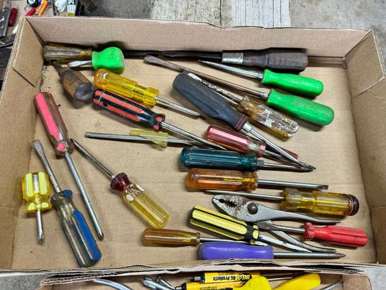 2 Boxes, Screw Drivers