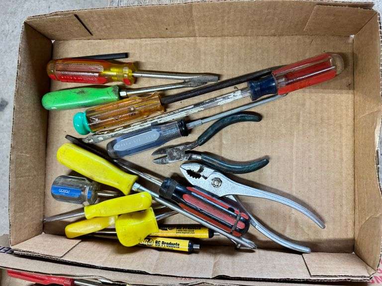 2 Boxes, Screw Drivers