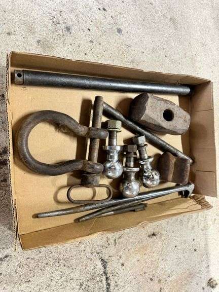 Clevis , 2", (2) 1 7/8" Balls, Pry Bars