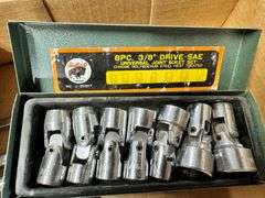 3/8" Drive Sockets and Misc Sockets, Metric and SAE, 2 Boxes