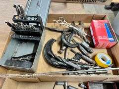 Drill Bits, Sockets, Dial Indicators, Misc