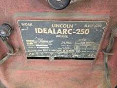 Lincoln Idealarc 250 Welder, 230-460V, Single Phase, Working Order