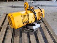Harrington 2 Ton Electric Hoist, 3 Phase, Working Order