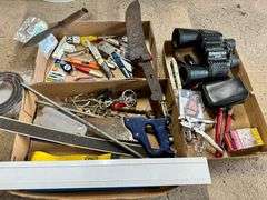 Knives, Saws, Binoculars and Hand Tools