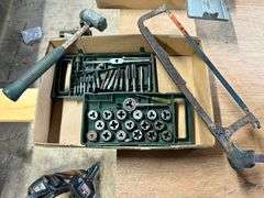 Tap and Dye Set, Hacksaw