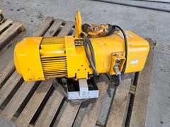 Harrington 2 Ton Electric Hoist, 3 Phase, Working Order