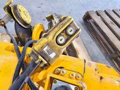 Harrington 2 Ton Electric Hoist, Single Phase with Trolley, Working Order