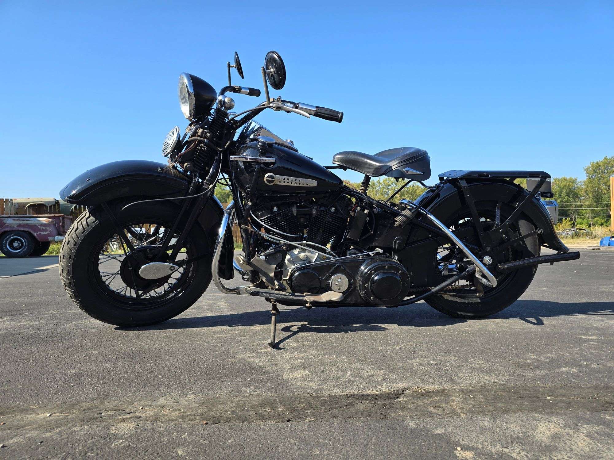 1947 Harley Davidson Knucklehead FL, 74 Cubic Inch, VIN: 47FL9738