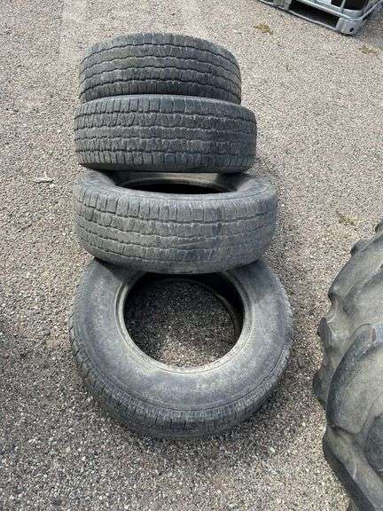 (4) P225/70R14 Tires, matched set - Fragodt Auction and Real Estate LLC