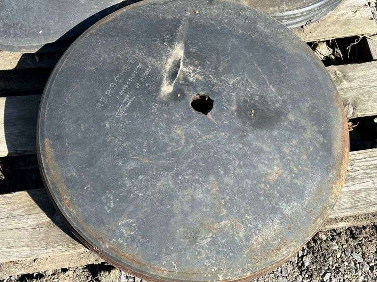 (15) Herschel Disk Blades, 24”, for 1-1/4” shaft, new - Fragodt Auction ...