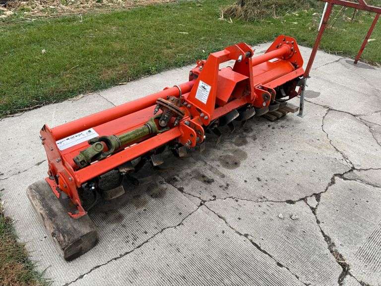 81” TMG Rear Mount Tiller with New Tines, 540PTO, *Main Gear Box Needs ...