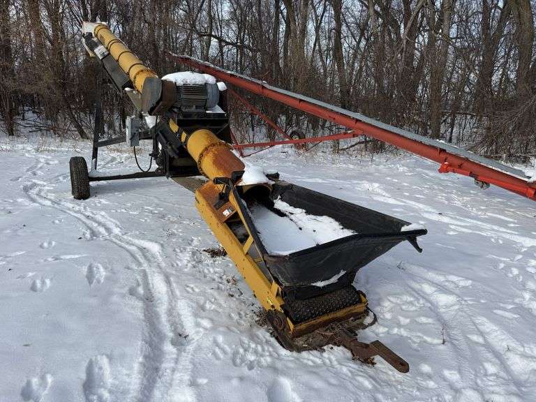 Conveyall TCH 1435 Conveyor, 35’ Long, Electric Motor