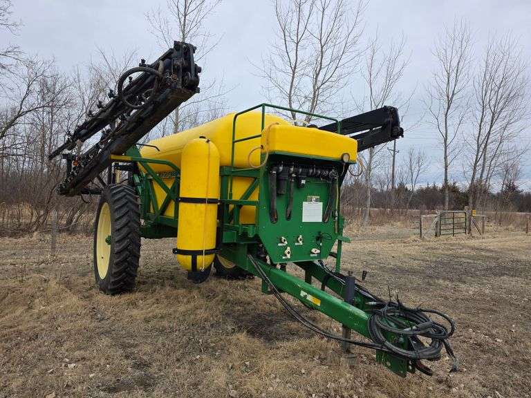 2006 Redball 570 Pull Type Sprayer, 1,200 Gallon Tank, 90’ Booms, 380 ...