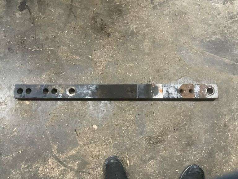 Drawbar out of a Case IH Optum 300, Measures 3” x 2” x 45”, *Comes with the Hammerstrap and Pin