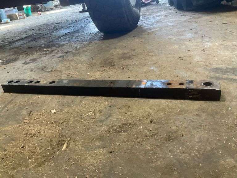 Drawbar out of a Case IH Optum 300, Measures 3” x 2” x 45”, *Comes with the Hammerstrap and Pin