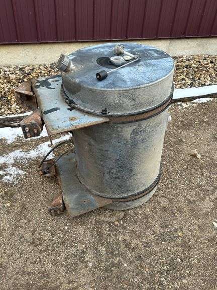 Diesel Tank off Semi Tractor