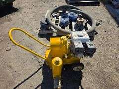 Honda GX120 4.0 Motor and Diaphragm Pump with 400’ of 3” Discharge and Suction Hose, Good Starting E