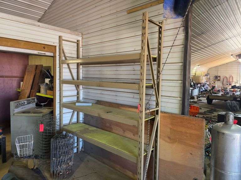 6’ x 16” x 8’ Metal Shelf, *Buyer is Solely Responsible for the Loading and Removal of This Item