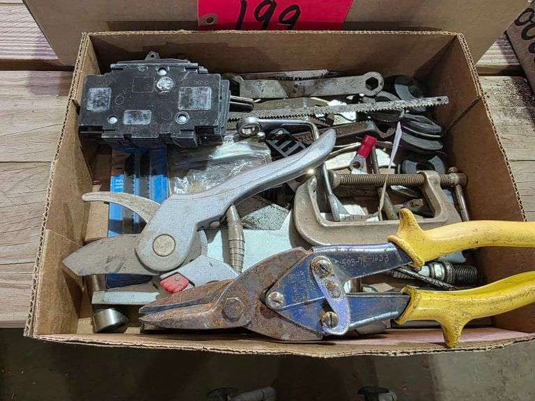 Toilet Repair Kit, Tin Snips, Clamp