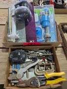 Toilet Repair Kit, Tin Snips, Clamp