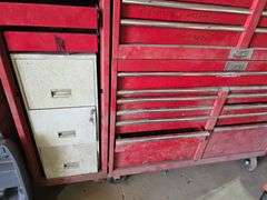 Waterloo Magnum Metal Toolchest on Wheels, 22 Drawers, 56 x 67 x 30, Also Comes with Side Cabinet 19