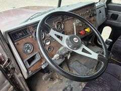 1993 Peterbilt 378 Semi with Septic Suction Tank, Cummins N14 Engine, Shows 580,990 (Actual Unknown)