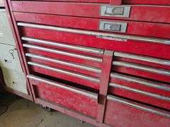 Waterloo Magnum Metal Toolchest on Wheels, 22 Drawers, 56 x 67 x 30, Also Comes with Side Cabinet 19