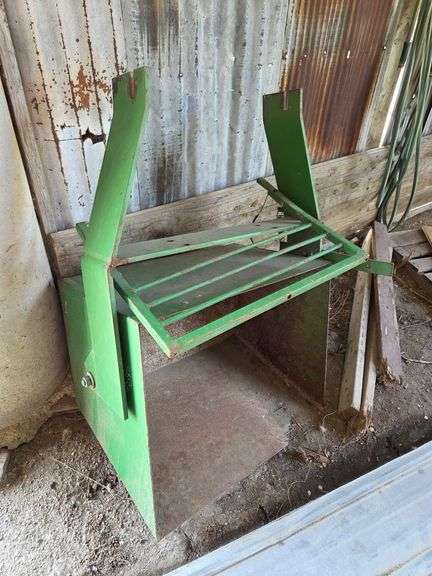 K+M Rock Box with Dump, Was on a John Deere 4455