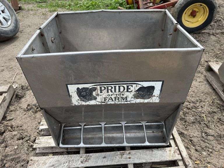 2’ Stainless Hog Feeder