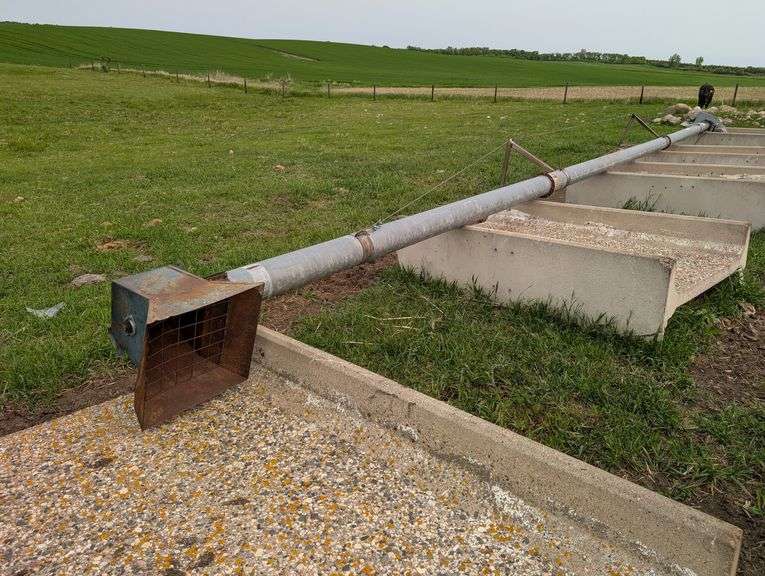 8” x 45’ Auger, 3hp Single Phase Motor. This Item is Located in South Dakota, Therefore South Dakota