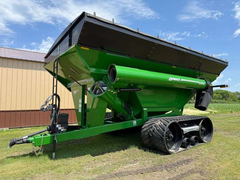 2021 Brent V1300 Grain Cart, 20” Corner Auger, 42” x 131” Equalizer Tracks with Track Tension Hose, 