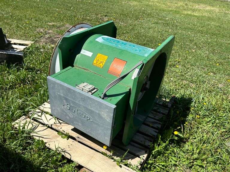Sukup 24” Grain Fan, Needs Starting Solenoid (#10)