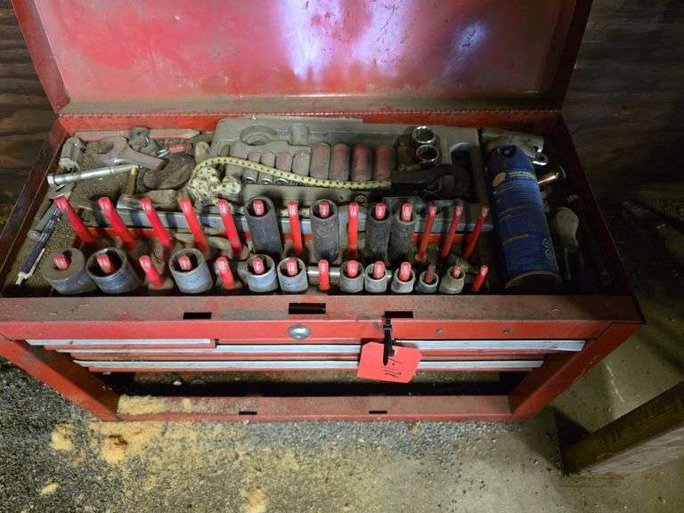 Toolbox with Misc Contents