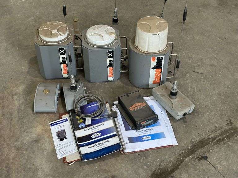 Baseline Antennas and Base Station Units and Rovers (Non Working)
