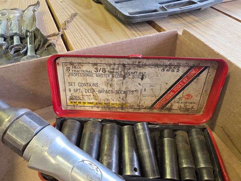 3/8” Ratchet Air Gun and Impact Sockets