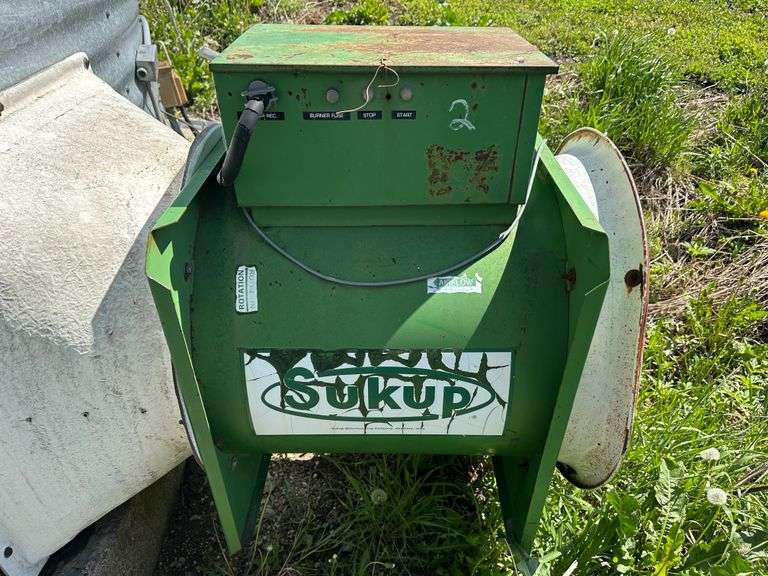 Sukup 22” Fan for Grain Bin, Needs to be Taken off by Buyer, Single Phase (#2)