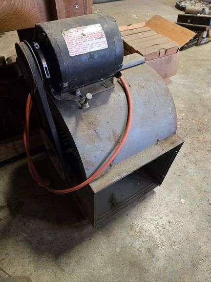 Squirrel Cage Fan with Electric Motor