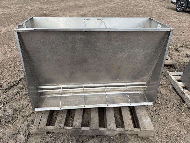 4’ Stainless Hog Feeder