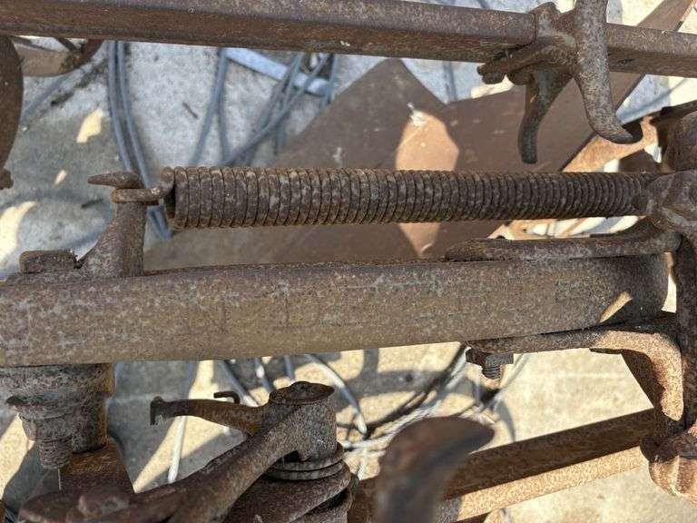John Deere 1 Bottom Sulky Plow, with Coulter