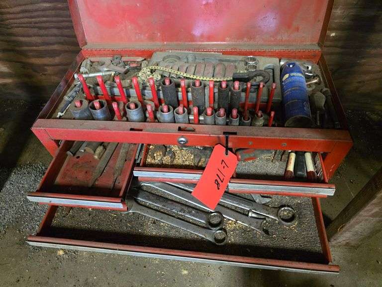 Toolbox with Misc Contents