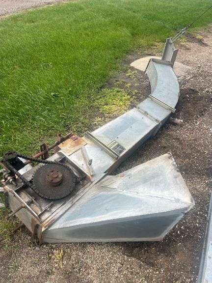 Used 28' 2800 Bu/Hr Drag Conveyor, With 10Hp 3 Phase Motor
