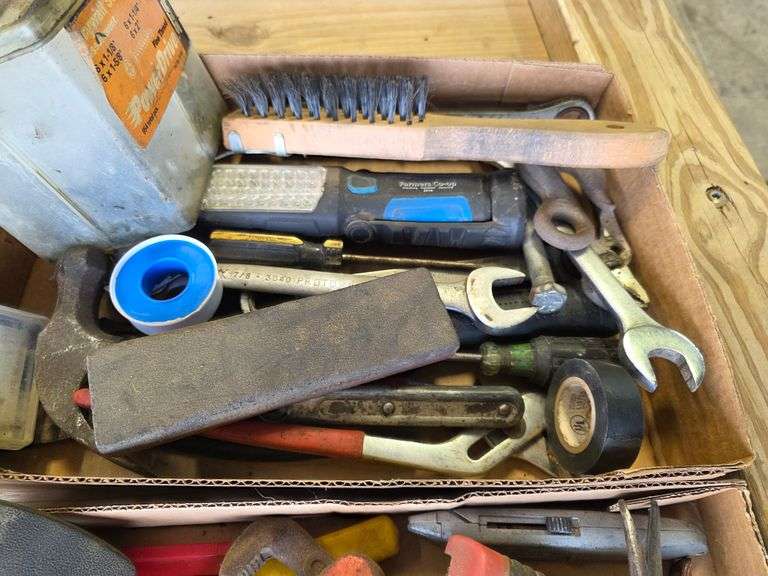2 Boxes of Misc Tools