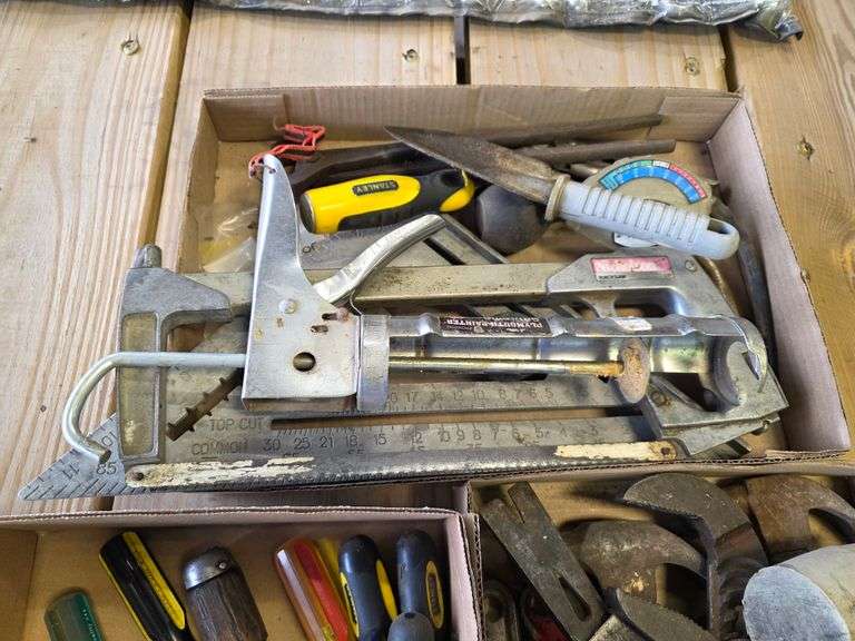 3 Misc Boxes of Tools and Screwdrivers