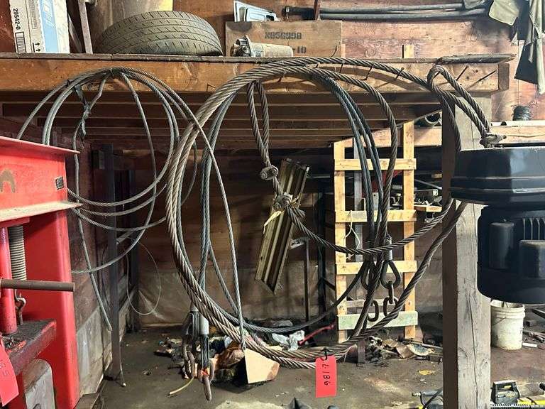 Assortment of Steel Cables