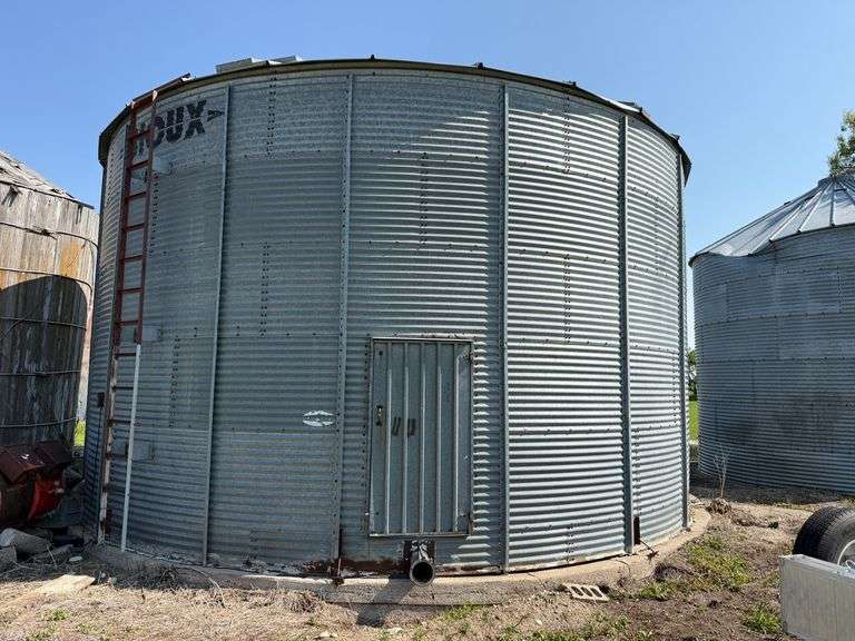 Grain Bin for Scrap Iron, Must be Removed by July 15th At Buyer’s Expense