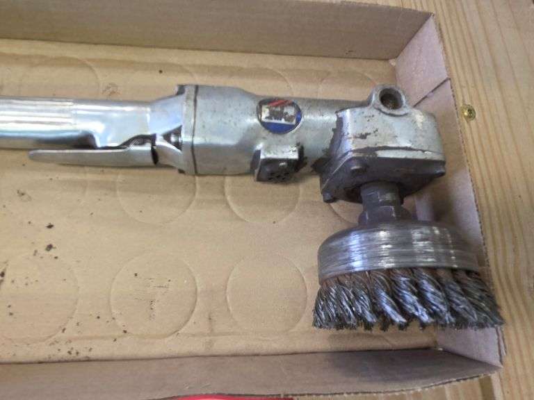 Air Powered Round Wheel Buffer