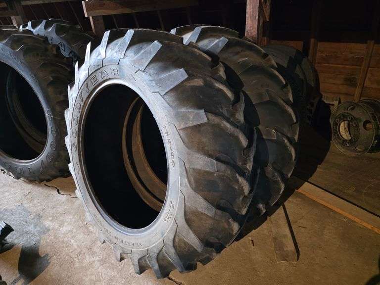 (2) Goodyear 16.9 – 34 Tires
